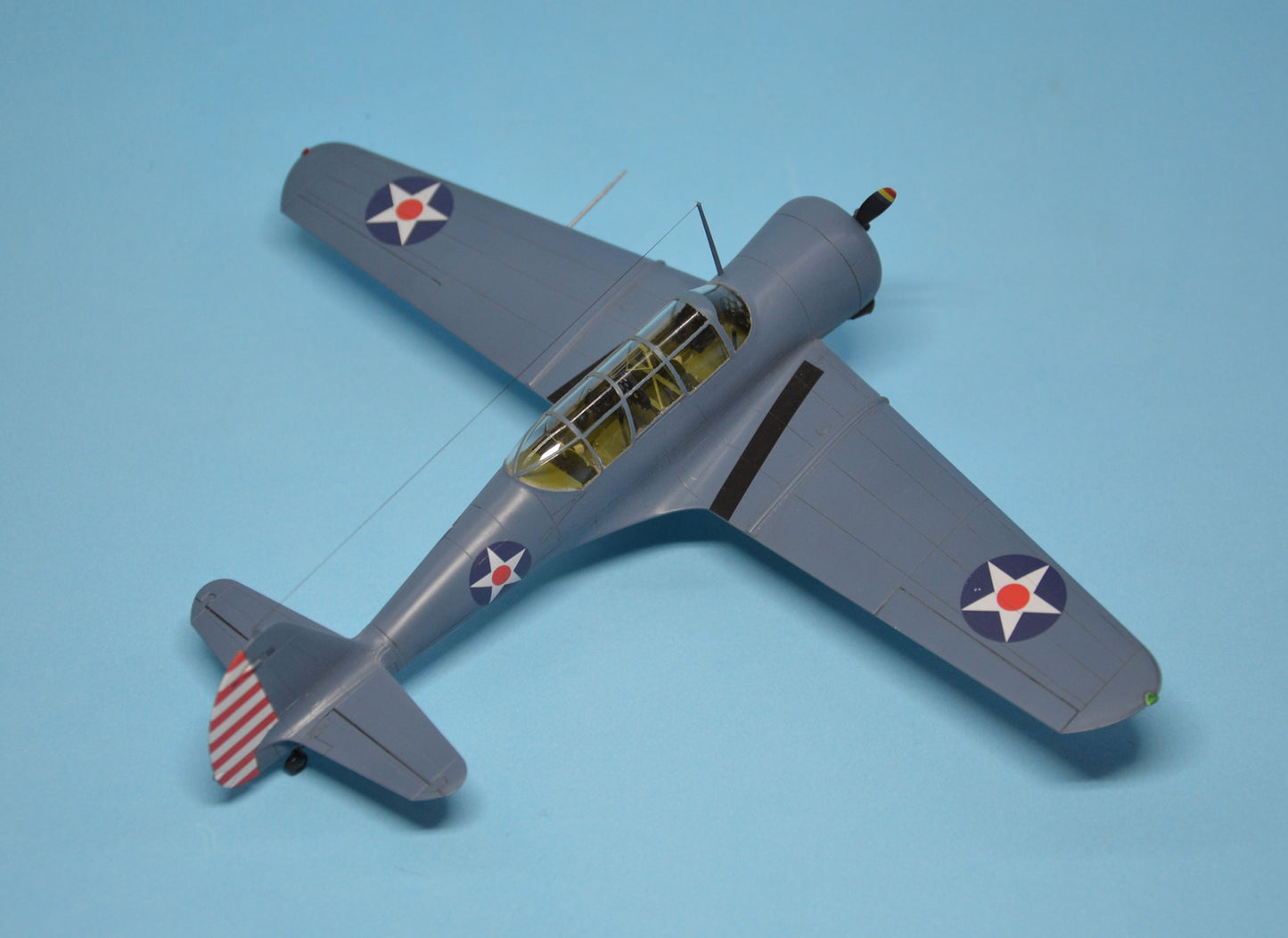 702 - Dora Wings - 48041 - Curtiss-Wright SNC-1 Falcon - painted model