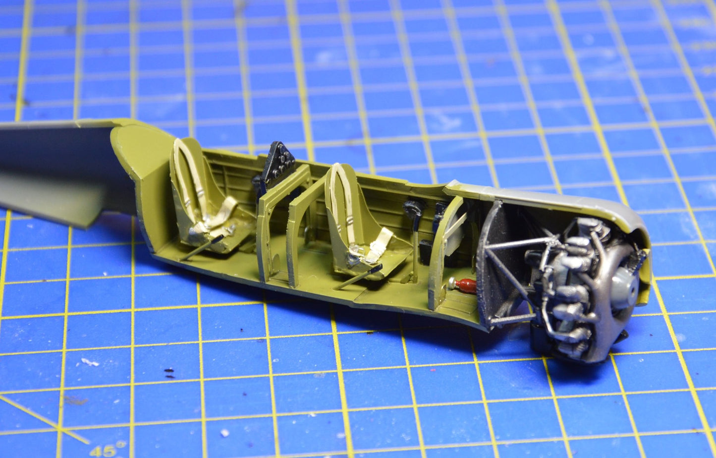 716 - Dora Wings - 48041 - Curtiss-Wright SNC-1 Falcon - painted model
