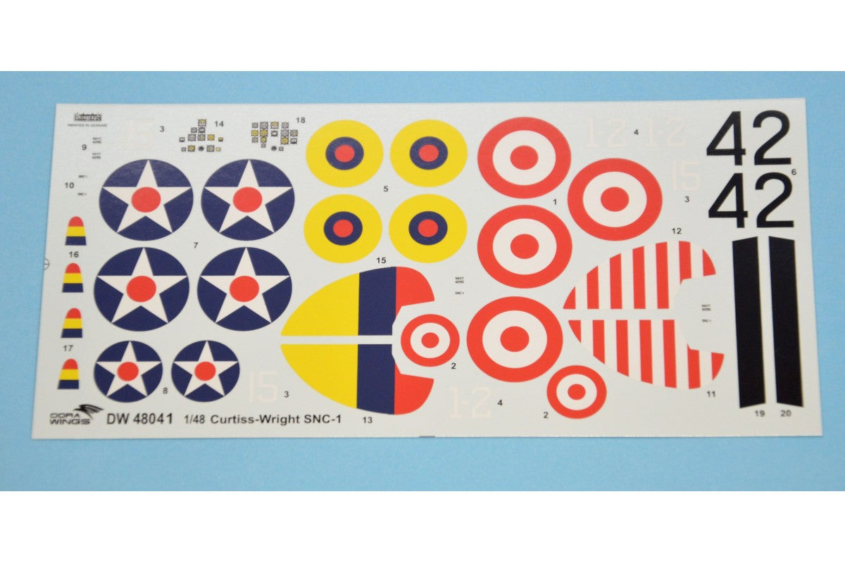 400 - Dora Wings - 48041 - Curtiss-Wright SNC-1 Falcon - decals