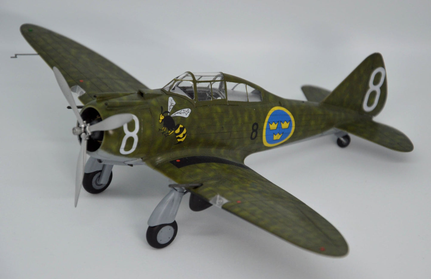 712 - Dora Wings - 48042 - Seversky J 9 - painted model