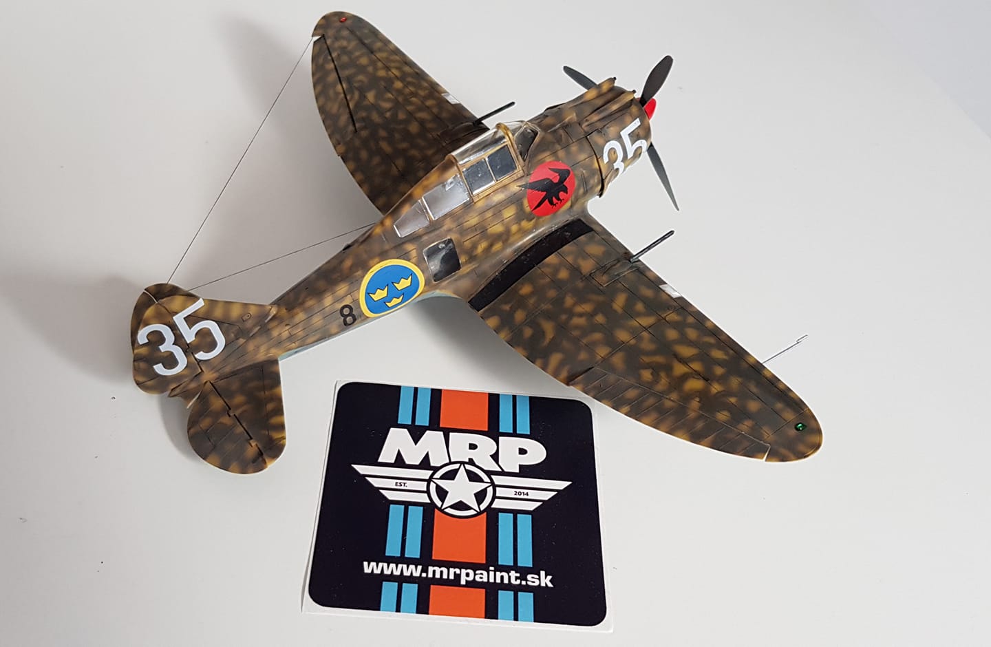 730 - Dora Wings - 48042 - Seversky J 9 - painted model