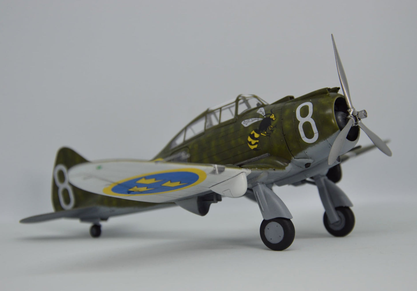 701 - Dora Wings - 48042 - Seversky J 9 - painted model