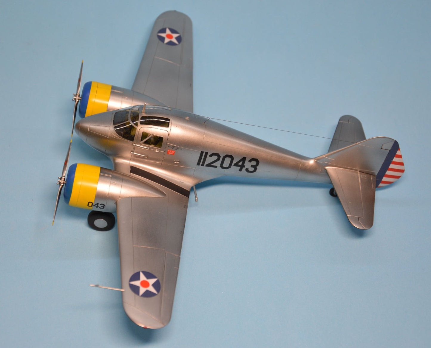 703 - Dora Wings - 48043 - Curtiss-Wright AT-9 Jeep - painted model