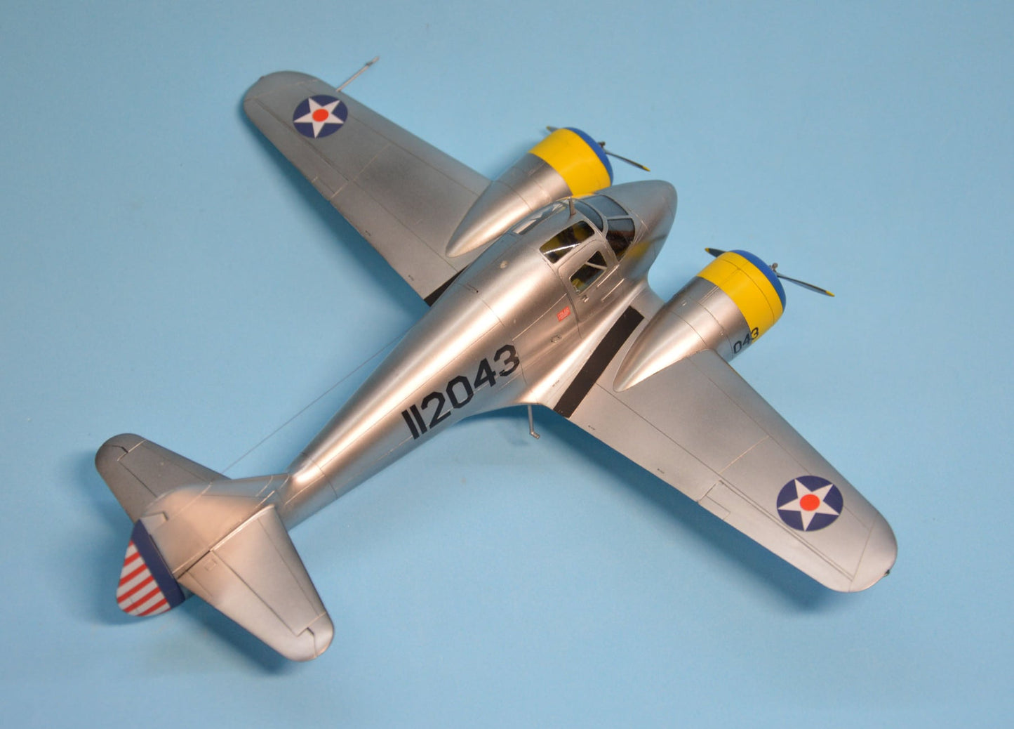 706 - Dora Wings - 48043 - Curtiss-Wright AT-9 Jeep - painted model