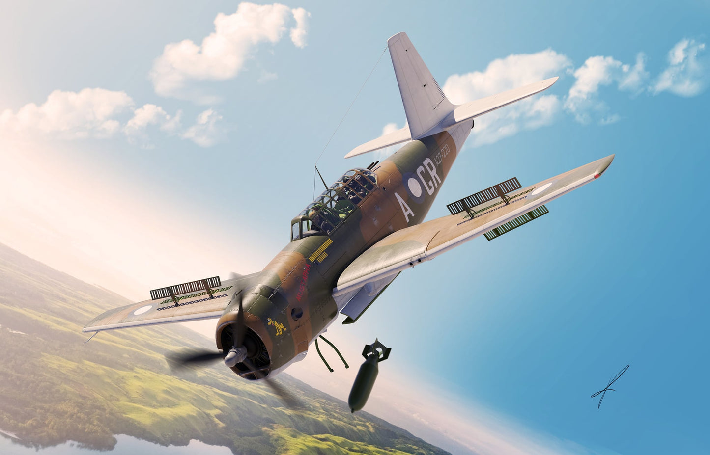 011 - Dora Wings - 48044 - Vultee Vengeance Mk IIa - secondary image