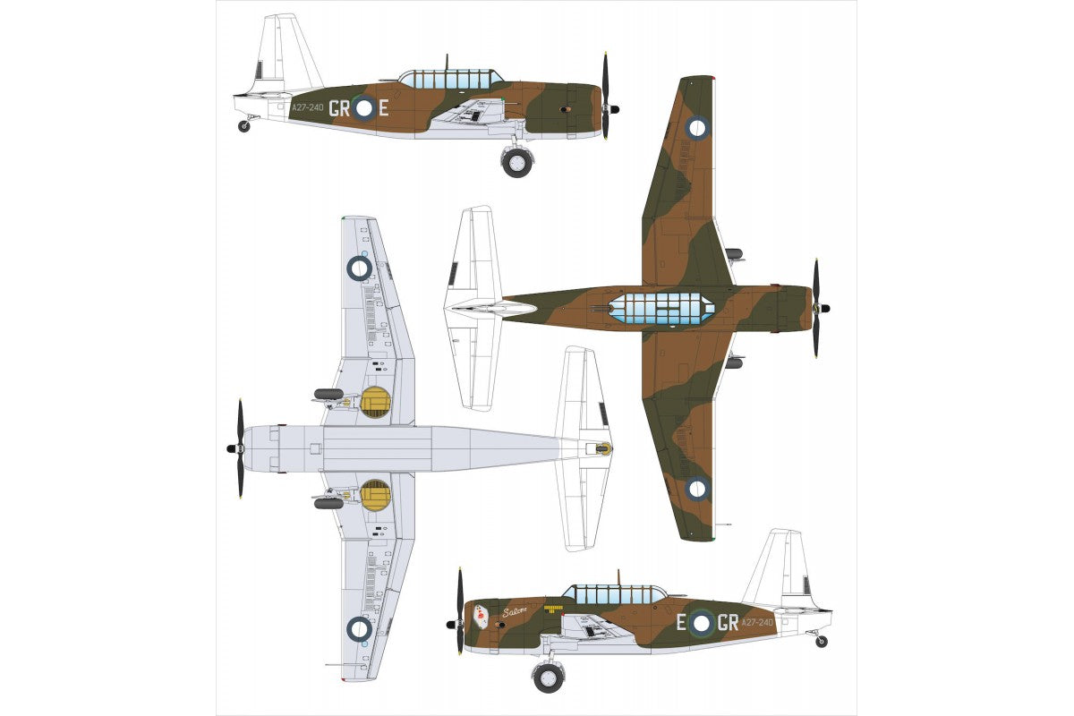 302 - Dora Wings - 48044 - Vultee Vengeance Mk IIa - paint schemes