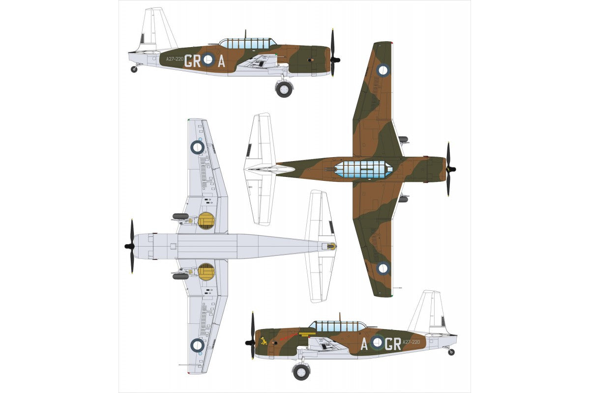 303 - Dora Wings - 48044 - Vultee Vengeance Mk IIa - paint schemes