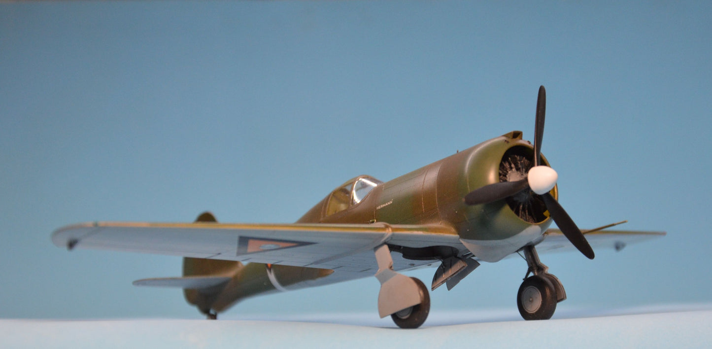 700 - Dora Wings - 48046 - Curtiss-Wright CW-21B - painted model