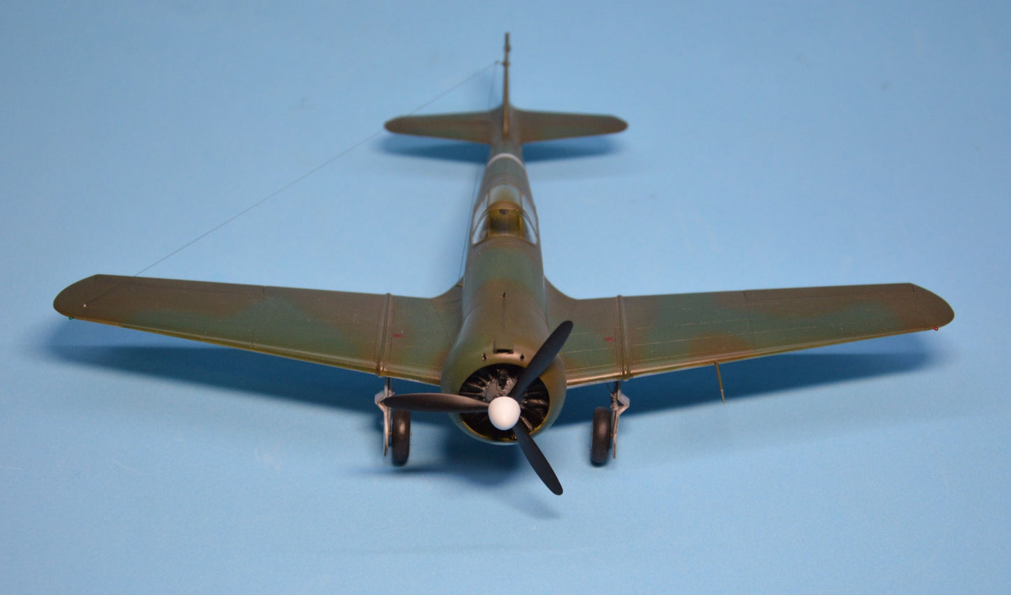 705 - Dora Wings - 48046 - Curtiss-Wright CW-21B - painted model