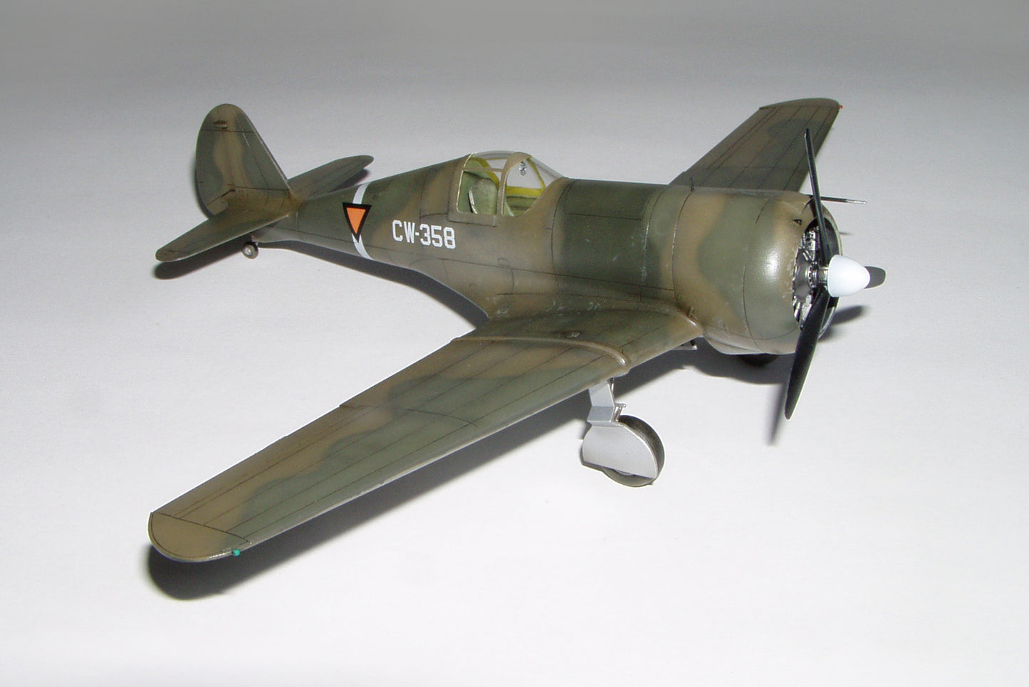 717 - Dora Wings - 48046 - Curtiss-Wright CW-21B - painted model