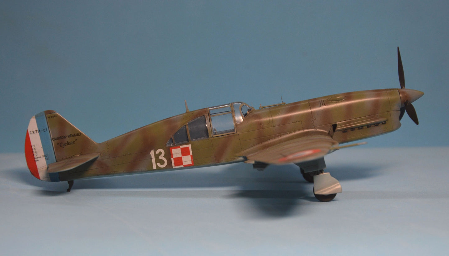 700 - Dora Wings - 48047 - Caudron CR.714.C1 - painted model