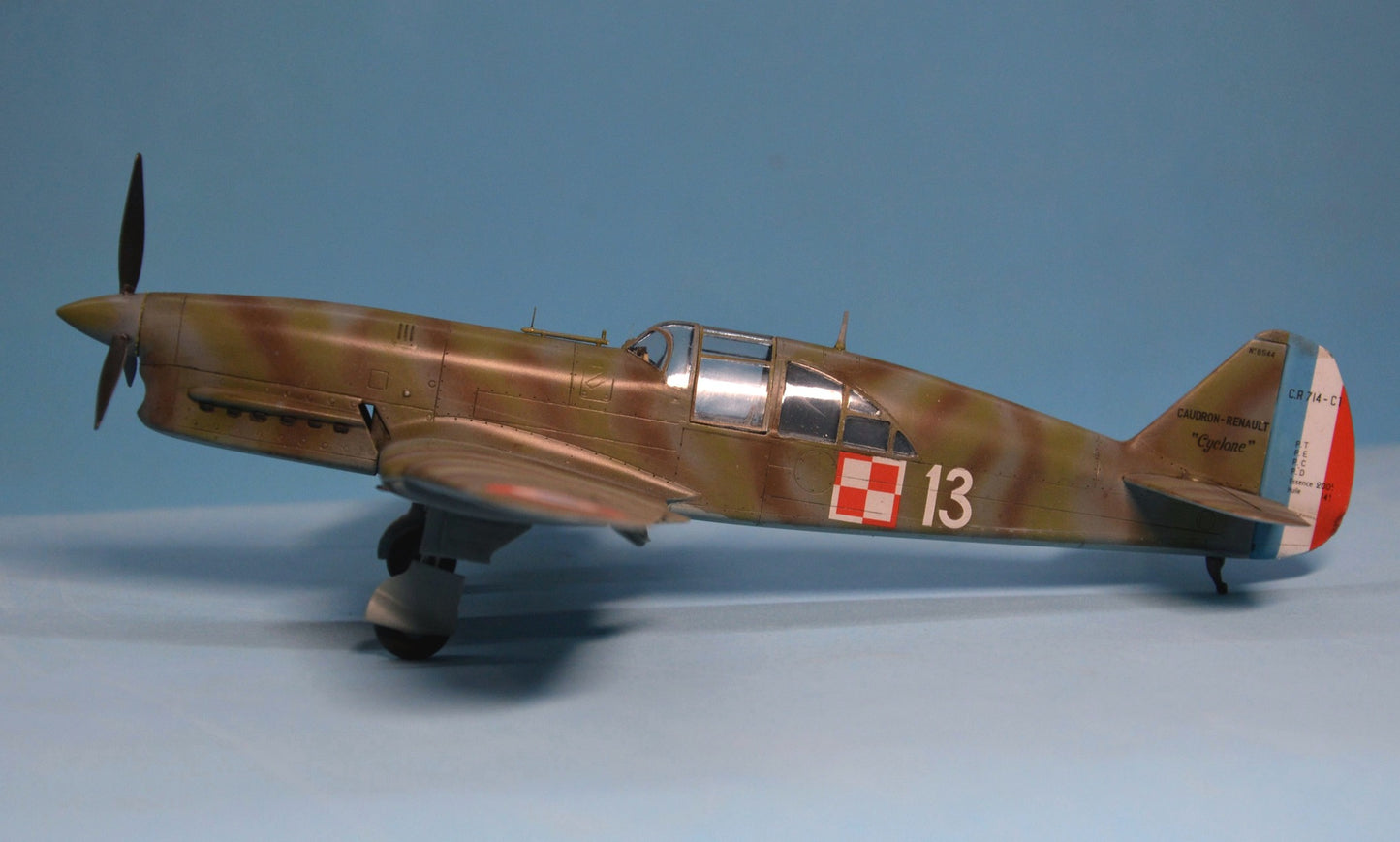 702 - Dora Wings - 48047 - Caudron CR.714.C1 - painted model