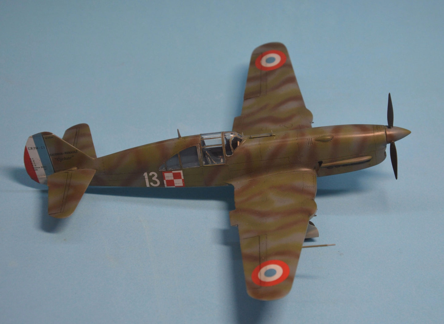 711 - Dora Wings - 48047 - Caudron CR.714.C1 - painted model