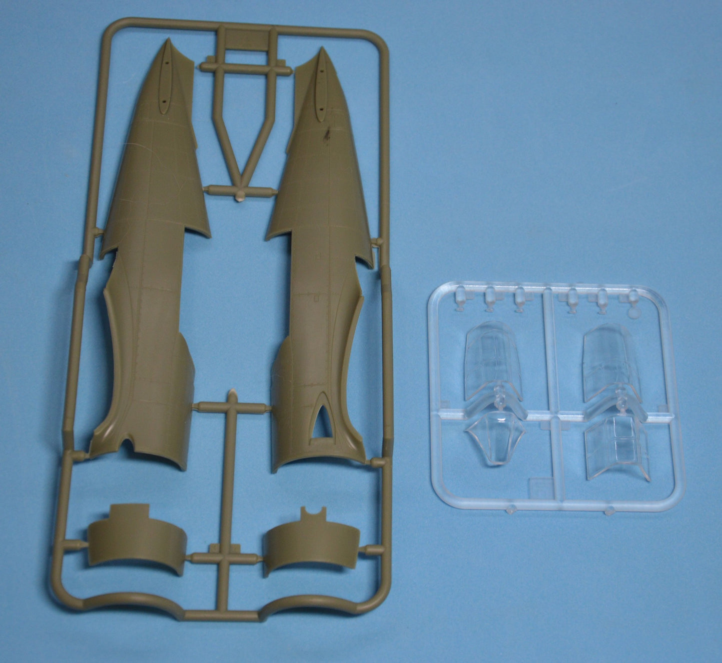200 - Dora Wings - 48050 - Vultee Vanguard Mk I / J 10 Vanguard - sprue