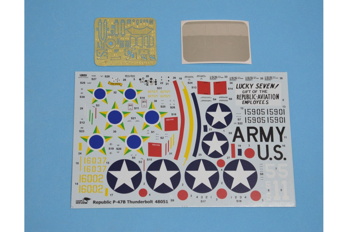 400 - Dora Wings - 48051 - Republic P-47B Thunderbolt - decals