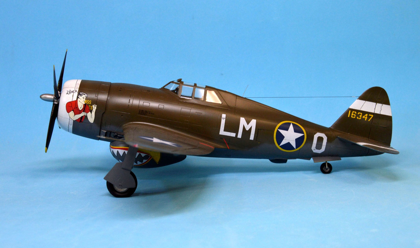 701 - Dora Wings - 48054 - Republic P-47C Thunderbolt with Ferry Tank - painted model