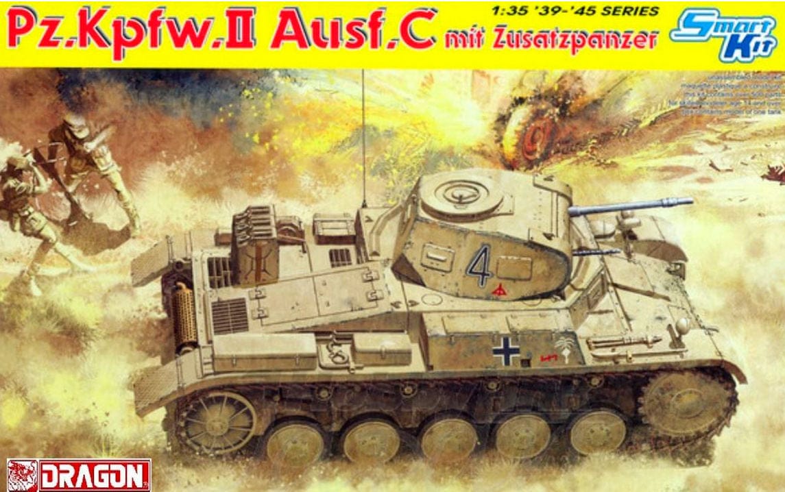 010 - Dragon - 6432 - Pz.Kpfw. II Ausf. C with Interior - primary image