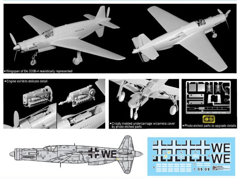 011 - Dragon - 5033 - Dornier Do 335 B-4 - secondary image
