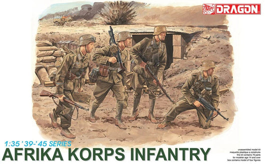 010 - Dragon - 6138 - German Afrikakorps Infantry - primary image