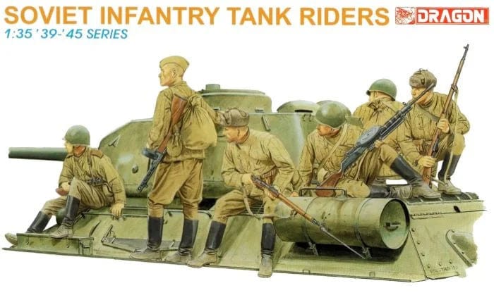 010 - Dragon - 6197 - Soviet Infantry Tank Riders - primary image
