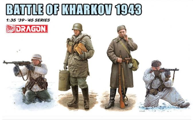 010 - Dragon - 6782 - German and Soviet Infantry (Battle of Kharkov 1943) - primary image