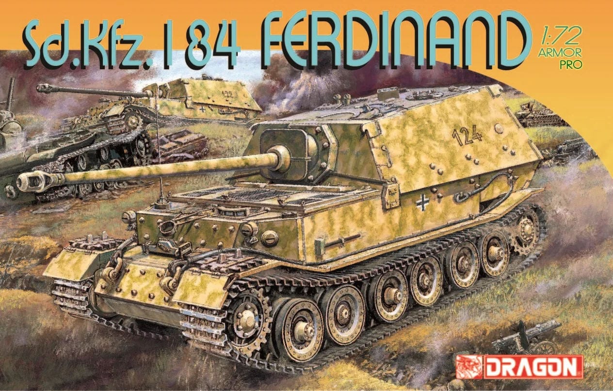 010 - Dragon - 7344 - Sd.Kfz. 184 Panzerjäger Tiger (P) Ferdinand - primary image
