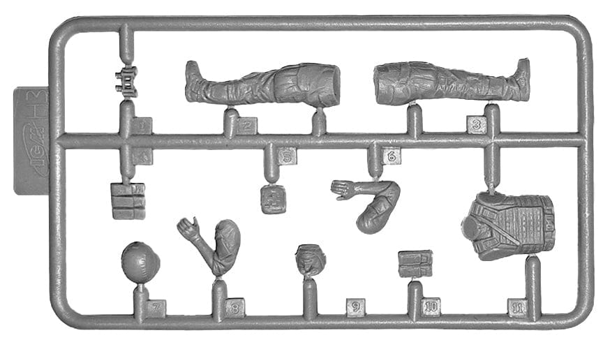 ICM - 35017 - ZiL-131 with DShKMd Crew - sprue
