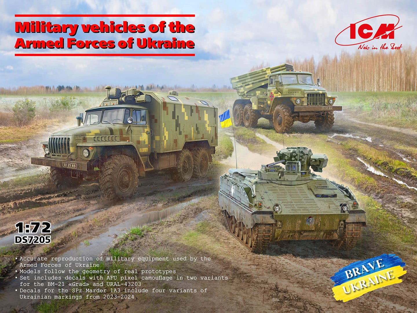 010 - ICM - DS7205 - Military vehicles of the Armed Forces of Ukraine - primary image