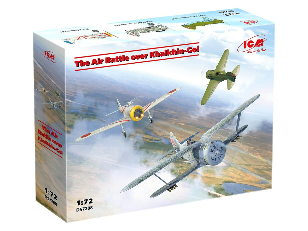 100 - ICM - DS7208 - The Air Battle over Khalkhin-Gol - box front right angle