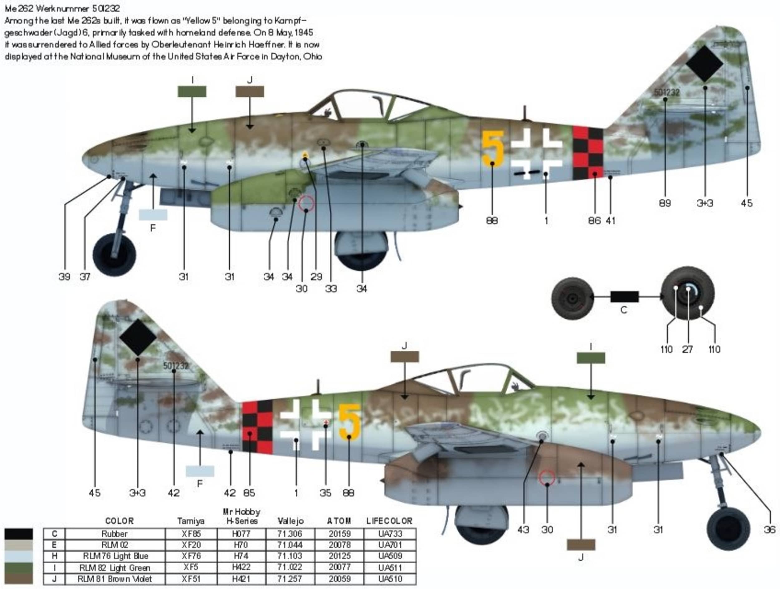 Das Werk - 32003 - Messerschmitt Me 262 - digital model