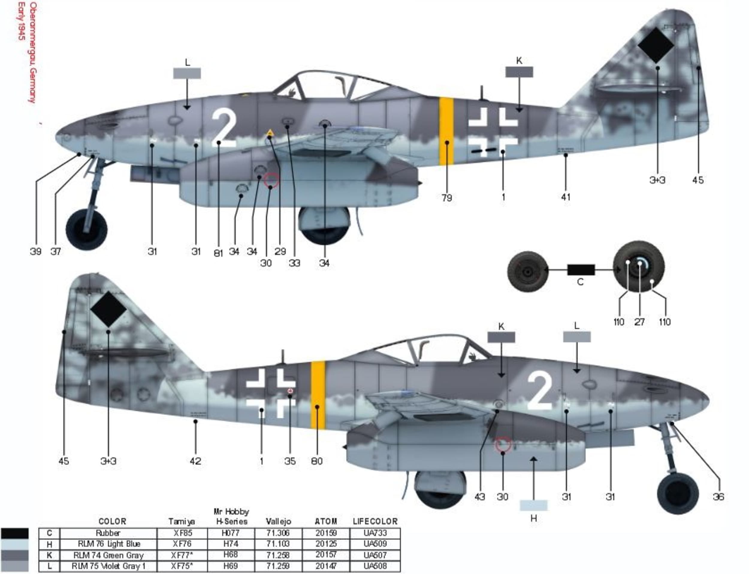 Das Werk - 32003 - Messerschmitt Me 262 - digital model