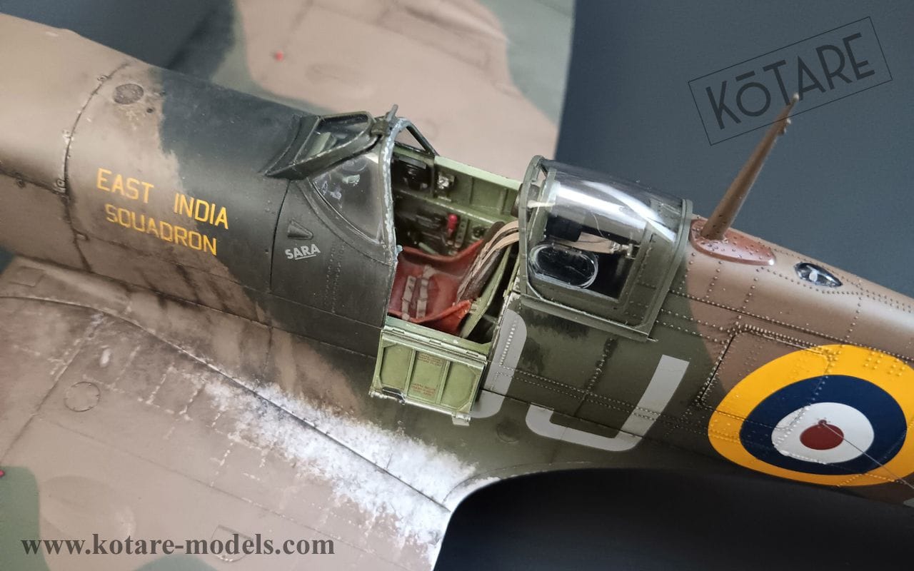 Kotare - 32006 - Supermarine Spitfire Mk Vb (early) - painted model
