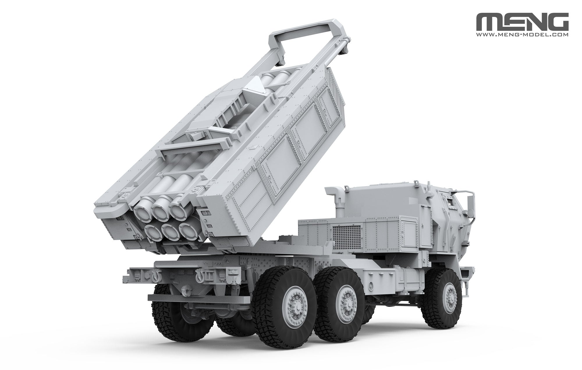 digital model - This kit accurately replicates the exterior features of the U.S. M142 HIMARS High Mobility Artillery Rocket System.