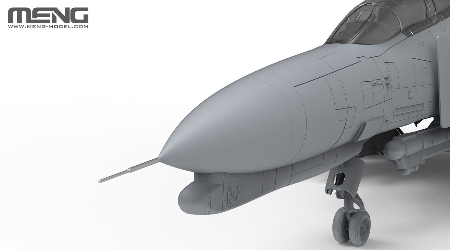 501 - digital model - The nose antenna is accurately represented. This kit includes a metal pitot tube.