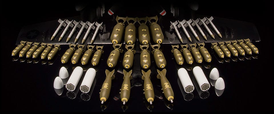 Zoukei-Mura - SWS23 - Douglas AD-6 / A-1H Skyraider - painted model