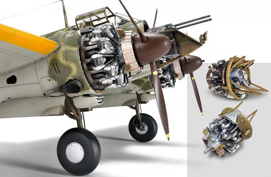 Zoukei-Mura - SWS14 - Kawasaki Ki-45 Kai Kō/Hei Toryū ‘Nick’ - painted model