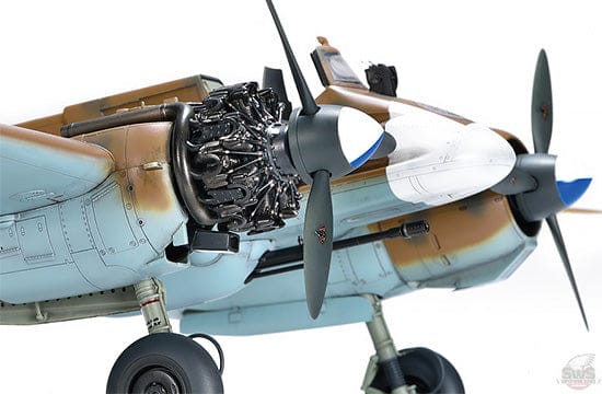 708 - Zoukei-Mura - SWS17 - Henschel Hs 129 B-2/R - painted model