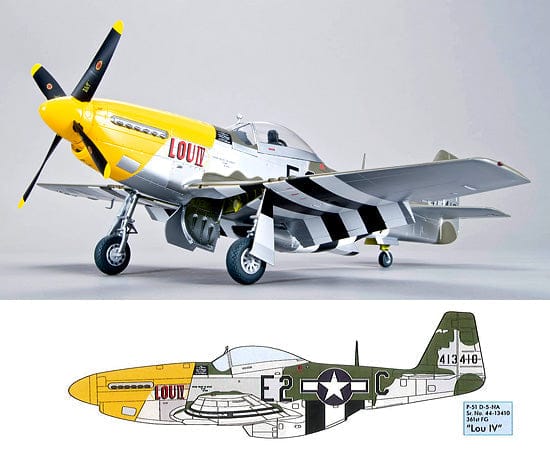 303 - Zoukei-Mura - SWS09 - North American Mustang Mk IVa / P-51D/K Mustang - paint schemes