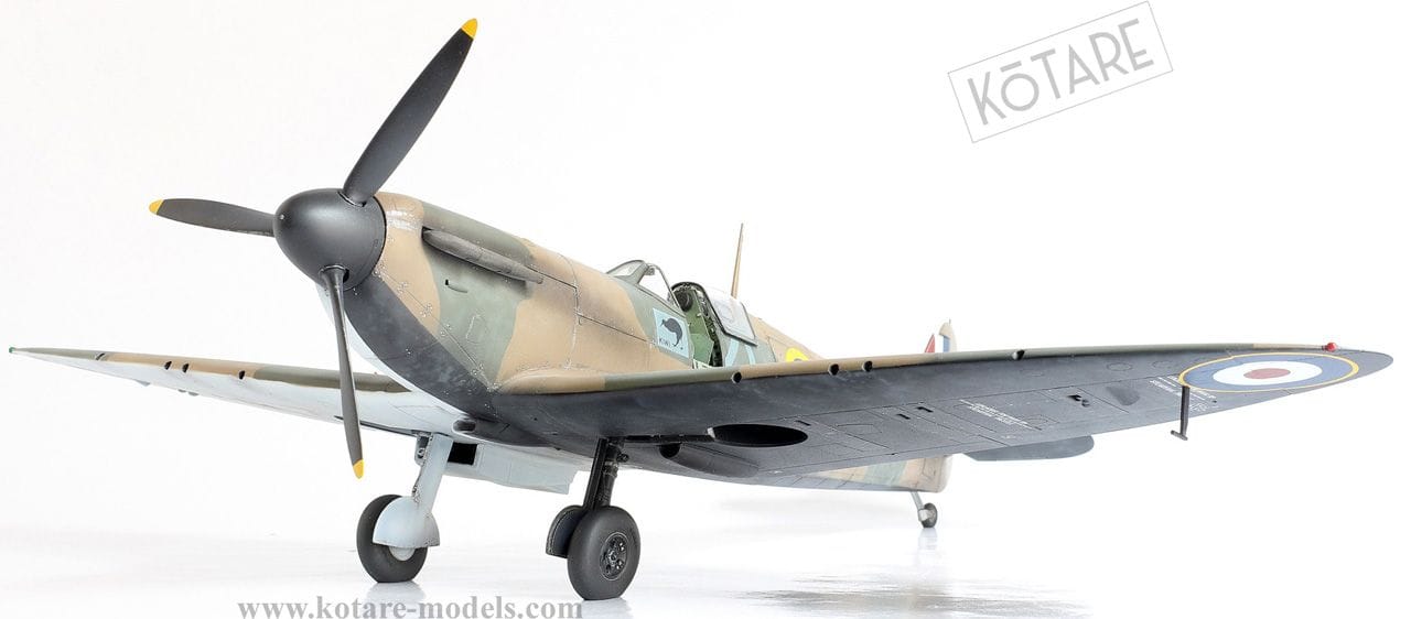 Kotare - 32001 - Supermarine Spitfire Mk Ia (mid) - painted model