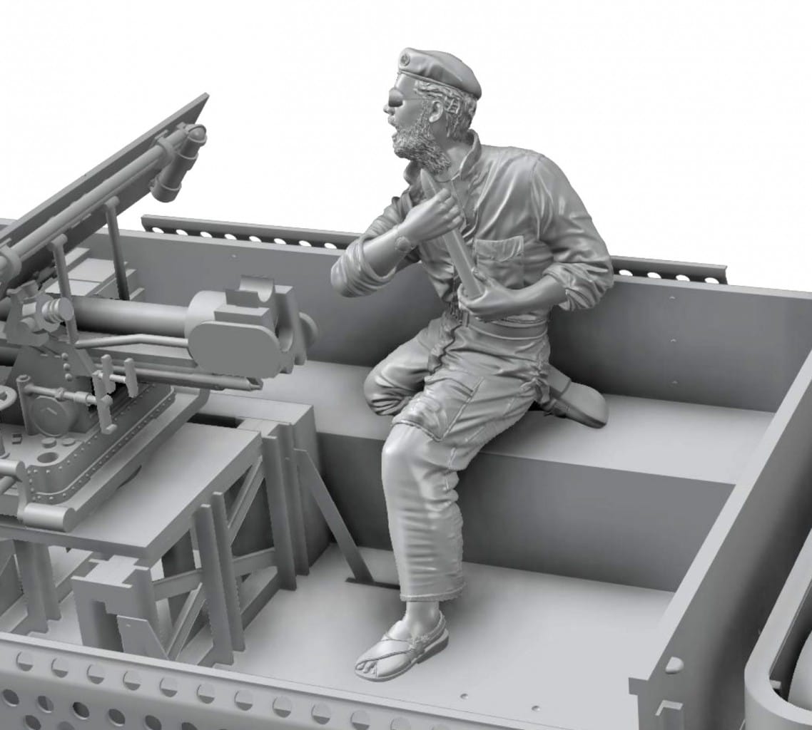 503 - Thunder Model - TM35312 - LRDG Ford F30 Gun Truck with OQF 37mm Mk I - digital model