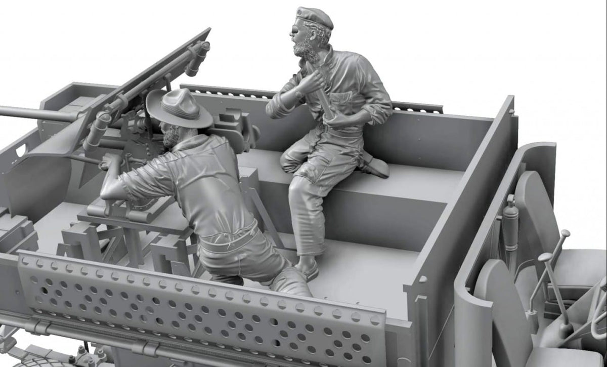 502 - Thunder Model - TM35312 - LRDG Ford F30 Gun Truck with OQF 37mm Mk I - digital model