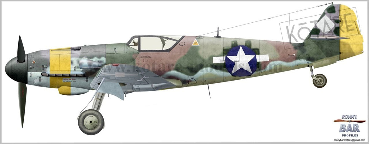 301 - Kotare - 32009 - Messerschmitt Bf 109 K-4 - paint schemes