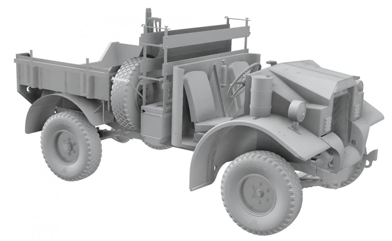 Thunder Model - TM35313 - LRDG Ford F8 Pilot Car - digital model