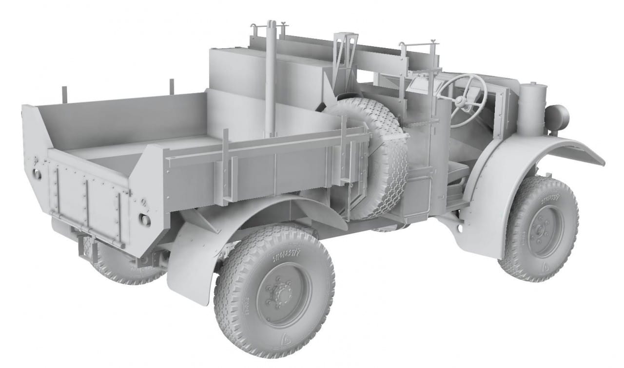 Thunder Model - TM35314 - LRDG Ford F8 Pilot Car [bonus edition] - digital model