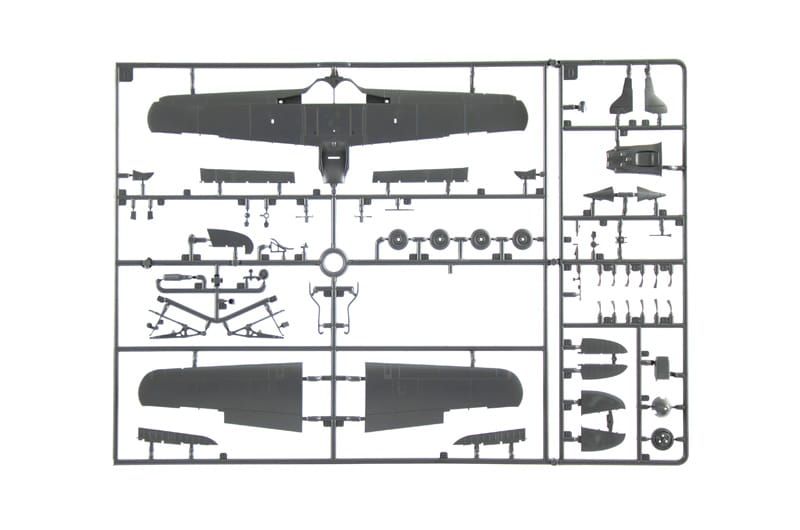 Italeri - 2840 - Macchi C.202 Folgore - sprue