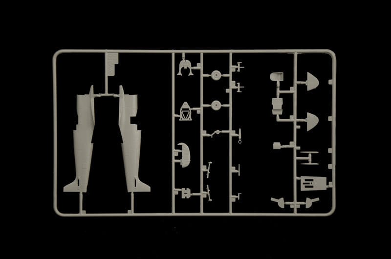 Italeri - 1482 - Supermarine Spitfire Mk V / Mk IX ‘WWII Aces’ - sprue