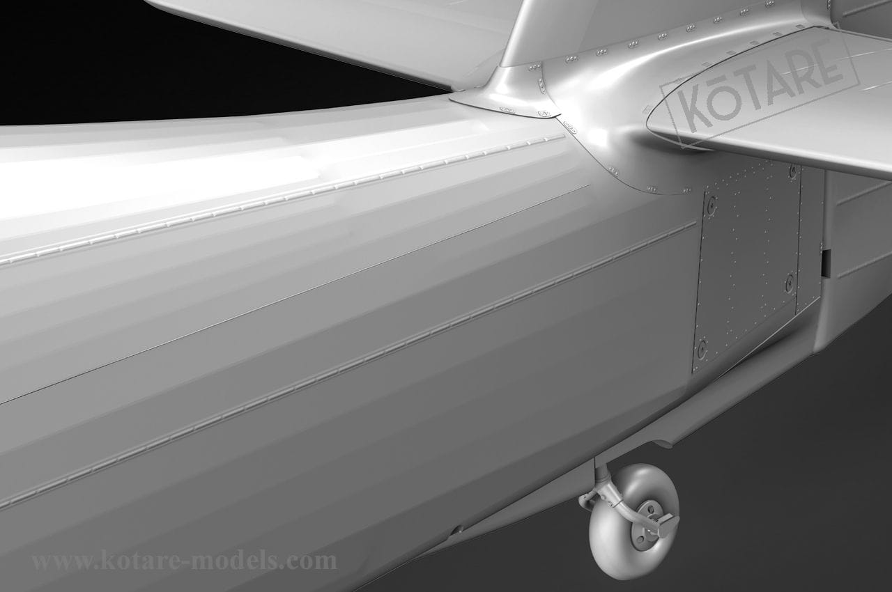 Kotare - 32015 - Hawker Hurricane Mk I (early) - digital model