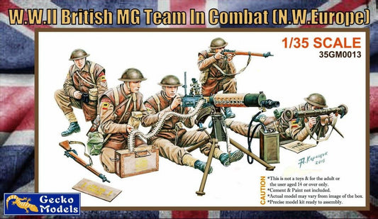010 - British Vickers HMG Team In Combat (Northwest Europe) - primary image