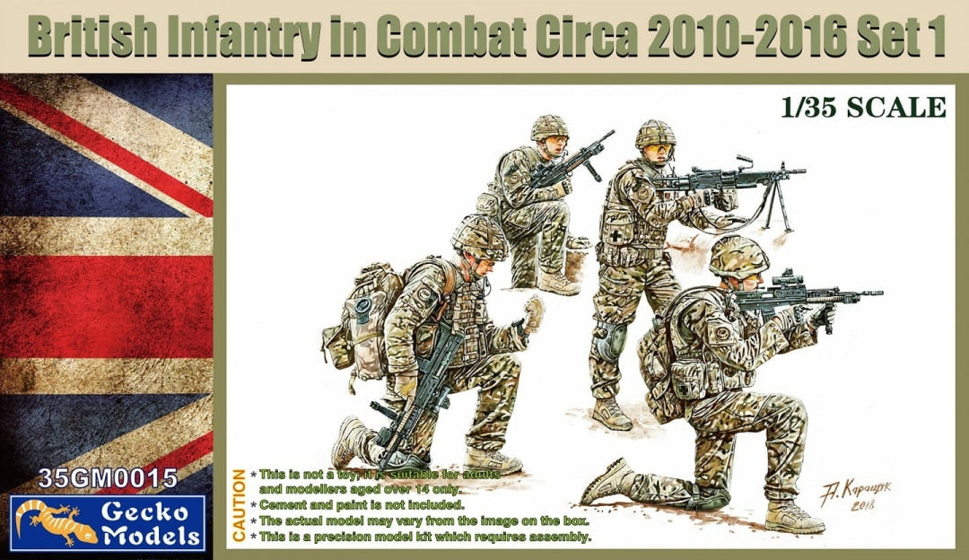 010 - British Infantry In Combat (2010-16) Set 1 - primary image