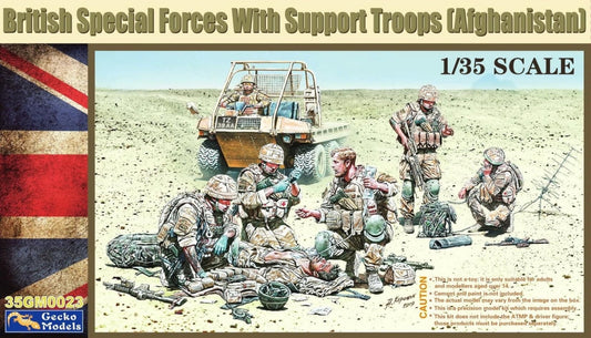 010 - British SAS/SBS Special Forces with Support Troops (Afghanistan) - primary image